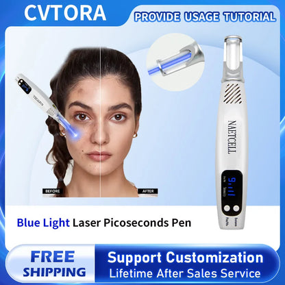 Picosecond Laser With Blue Light Therapy Tattoo Removal Pen