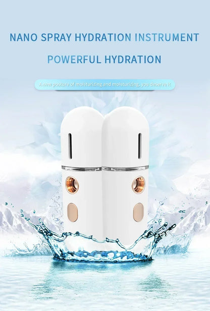 Portable Face Humidifier Hydrating Steamer