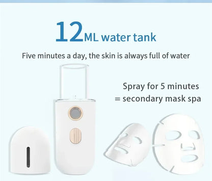 Portable Face Humidifier Hydrating Steamer