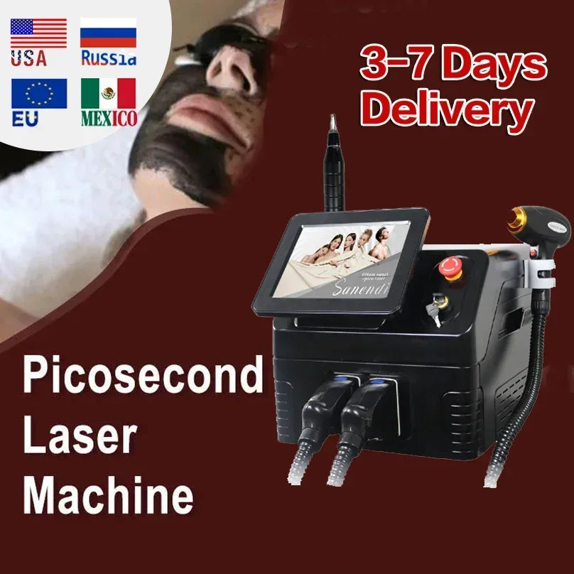 Advanced 2 in 1 Picosecond Laser Tattoo Remover Machine