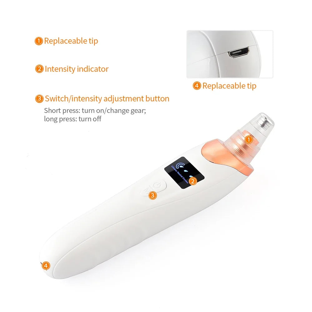 Elite Blackhead Suction Vaccum Extractor