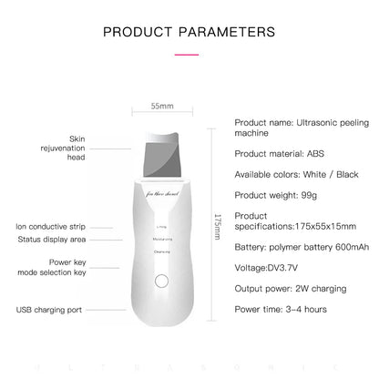 Ultrasonic Face Scraper