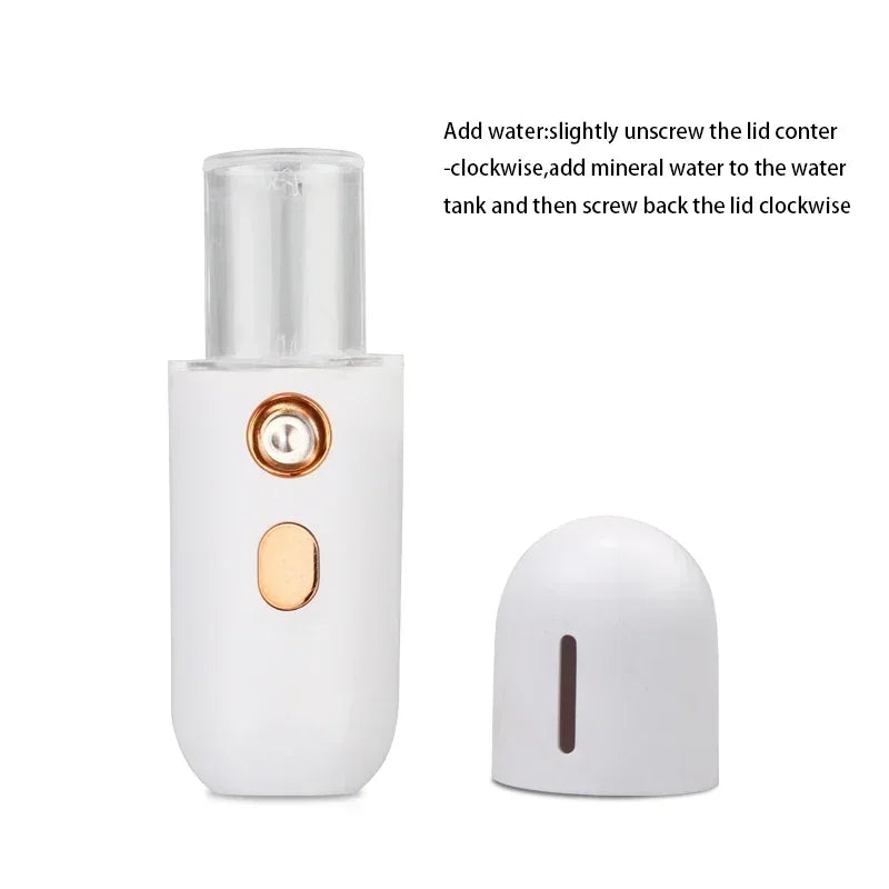 Portable Face Humidifier Hydrating Steamer