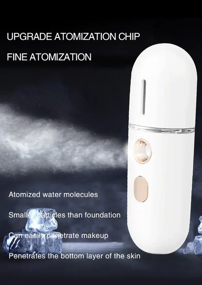 Portable Face Humidifier Hydrating Steamer